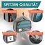 SEESCHWALBE Packwürfel Set mit Kompression | Packing Cubes | Packtaschen & Gepäck Organizer für Rucksack & Reise Koffer | Extra leichte Kleidertaschen als Koffer Organizer (6-teilig, grau)