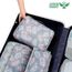 BAGAIL 8 Teilige Packwürfel, Kleidertaschen, Packing Cubes, Verpackungswürfel, Packtaschen Set für Urlaub und Reisen, Kofferorganizer Reise Würfel, Ordnungssystem für Koffer