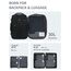 ECOHUB 4-Teilige Kompression Koffer Organizer, Packing Cubes mit Tag, Recycelten Packwürfel Set für Rucksack und Koffer
