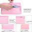 Vicloon Koffer Organizer, 8-in-1-Set Gepäck Organizer, Wasserdichte Reise Kleidertaschen umfassen 2 Schuhbeutel, 3 Packwürfel und 3 Aufbewahrungsbeutel, für Kleidung Schuhe Unterwäsche Kosmetik - Rosa
