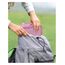 ECOHUB Kompressions-Organizer für Koffer, 4 Stück, recycelte Reisetaschen für Rucksack mit Etikett, reißfester Organizer für Handgepäck, Rosa
