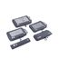 ECOHUB 5 Teilige Kompression Koffer Organizer Set für Rucksack Compression Packing Cubes Packwürfel Kofferorganizer Packtaschen Kleidertaschen für Koffer Reiseorganizer(Dunkles Grau)