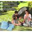 Vicloon Koffer Organizer, 8-in-1-Set Gepäck Organizer, wasserdichte Reise Kleidertaschen umfassen 2 Schuhbeutel, 3 Packwürfel und 3 Aufbewahrungsbeutel, für Kleidung Schuhe Kosmetik - Koreanisch Blau