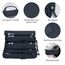 ECOHUB 5 Teilige Kompression Koffer Organizer Set für Rucksack Compression Packing Cubes Packwürfel Kofferorganizer Packtaschen Kleidertaschen für Koffer Reiseorganizer(Dunkelblau)