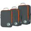 Cipway Kompressions-Packwürfel-Set, ultraleicht, erweiterbar, Reisepack-Organizer für Handgepäck (grau, 3 Stück)