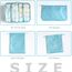 BillyBath Koffer Organizer set, Packing Cubes Kleidertaschen Schuhbeutel Reiseorganizer Packwürfel Kosmetik Travel Organizer Packtaschen für Koffer (8 teilig, Blaugrün)