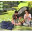 Vicloon Koffer Organizer, 8-in-1-Set Gepäck Organizer, wasserdichte Reise Kleidertaschen umfassen 2 Schuhbeutel, 3 Packwürfel und 3 Aufbewahrungsbeutel, für Kleidung Schuhe Kosmetik - Dunkelblau