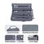 ECOHUB 5 Teilige Kompression Koffer Organizer Set für Rucksack Compression Packing Cubes Packwürfel Kofferorganizer Packtaschen Kleidertaschen für Koffer Reiseorganizer(Dunkles Grau)