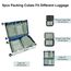 ECOHUB 5 Teilige Kompression Koffer Organizer Set für Rucksack Compression Packing Cubes Packwürfel Kofferorganizer Packtaschen Kleidertaschen für Koffer Reiseorganizer(Grün)