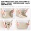 BillyBath Koffer Organizer set, Packing Cubes Kleidertaschen Schuhbeutel Reiseorganizer Packwürfel Kosmetik Travel Organizer Packtaschen für Koffer (8 teilig, Beige)
