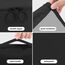 Koffer Organizer Set, 7 Stück Packing Cubes, Packwürfel für Koffer, Packing Cubes Compression als Rucksack Organizer - Travel Packtaschen Reise - Camping Zubehör & Wander Ausrüstung(Schwarz)