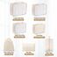 7-Teiliges Koffer Organizer Set - Packing Cubes für Kleidung, Ordnungssystem Mit Kosmetiktasche, Schuhbeutel, Travel Packtaschen (Beige)