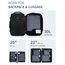 ECOHUB 4-Teilige Kompression Koffer Organizer, Packing Cubes mit Tag, Recycelten Packwürfel Set für Rucksack & Koffer, Maschenverstärkung Packtaschen für Koffer, Patent Anhängig(Dunkelblau)