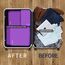Eono by Amazon - Komprimierbaren Packwürfeln zur Organisation Ihres Reisegepäcks, Compression Packing Cube, Packtaschen Set & Gepäck Organizer für Rucksack & Koffer, Lila, 4-teilig