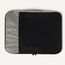 Amazon Essentials 4-teiliges Packwürfel-Reisezubehörset, Gepäckorganizer mit Doppelreißverschluss, Netzoberseite, 100% Polyester, groß, grau (früher Amazon Basics)