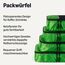 Amazon Essentials 4-teiliges Packwürfel-Reisezubehörset, Gepäckorganizer mit Doppelreißverschluss, Netzoberseite, Polyester, mittelgroß, grün (früher Amazon Basics)