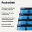 Amazon Essentials 4-teiliges Packwürfel-Reisezubehörset, Gepäckorganizer mit doppeltem Reißverschluss, Netzoberseite, Polyester, klein, himmelblau (früher Amazon Basics)