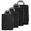 Eono by Amazon - Komprimierbaren Packwürfeln zur Organisation Ihres Reisegepäcks, Compression Packing Cube, Packtaschen Set & Gepäck Organizer für Rucksack & Koffer, Net, 4-teilig