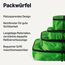Amazon Essentials 4-teiliges Packwürfel-Reisezubehörset, Gepäckorganizer mit Doppelreißverschluss, Netzoberseite, Polyester, klein/mittel/groß/schmal, grün (früher Amazon Basics)