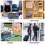 Eono by Amazon - Komprimierbaren Packwürfeln zur Organisation Ihres Reisegepäcks, Compression Packing Cube, Packtaschen Set & Gepäck Organizer für Rucksack & Koffer, Navy, 6-teilig