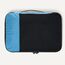 Amazon Essentials 4-teiliges Packwürfel-Reisezubehörset, Gepäckorganizer mit Doppelreißverschluss, Netzoberseite, Polyester, mittelgroß, himmelblau (früher Amazon Basics)