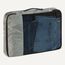 Amazon Essentials 4-teiliges Packwürfel-Reisezubehörset, Gepäckorganizer mit Doppelreißverschluss, Netzoberseite, 100% Polyester, groß, grau (früher Amazon Basics)
