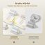8 Teilige Compression Packing Cubes, Koffer Organizer Kompression PackwüRfel Packtaschen FüR Backpack Rucksack Reisen Organizer Zitronengelb