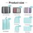 Koffer Organizer Set, 10 Stück Packing Cubes for Suitcase Travel Accessories Kofferorganizer Set Kleidertaschen Packwürfel Kosmetik Travel Organizer Packtaschen für Koffer