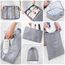 Koffer Organizer Set, 10 Stück Packing Cubes for Suitcase Travel Accessories Kofferorganizer Set Kleidertaschen Packwürfel Kosmetik Travel Organizer Packtaschen für Koffer (Grau)
