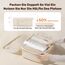 8 Teilige Compression Packing Cubes, Koffer Organizer Kompression PackwüRfel Packtaschen FüR Backpack Rucksack Reisen Organizer Beige