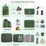 Koffer Organizer Set, 10 Stück Packing Cubes for Suitcase Travel Accessories Kofferorganizer Set Kleidertaschen Packwürfel Kosmetik Travel Organizer Packtaschen für Koffer-olivgrün