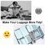 Koffer Organizer Set, 10 Stück Packing Cubes for Suitcase Travel Accessories Kofferorganizer Set Kleidertaschen Packwürfel Kosmetik Travel Organizer Packtaschen für Koffer