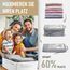 8 Teilige Compression Packing Cubes, Koffer Organizer Kompression PackwüRfel Packtaschen FüR Backpack Rucksack Reisen Organizer Grau