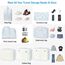 Koffer Organizer Set, 10 Stück Packing Cubes for Suitcase Travel Accessories Kofferorganizer Set Kleidertaschen Packwürfel Kosmetik Travel Organizer Packtaschen für Koffer