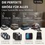 Compression Packing Cubes Set für mehr Platz im Koffer & Backpack - Packwürfel Packing Cubes Compression als Rucksack Organizer - Travel Packtaschen Reise - Camping Zubehör & Wander Ausrüstung