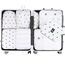 8 Teilige Packing Cubes, Kleidertaschen, Koffer Organizer für Urlaub und Reisen, Packwürfel Set Reise Würfel, Ordnungssystem für Koffer - Kaktus