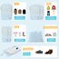 8 Teilige Compression Packing Cubes, Koffer Organizer Kompression PackwüRfel Packtaschen FüR Backpack Rucksack Reisen Organizer