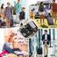 MURISE Packing Cubes 6 Set, Kleidertaschen, Koffer Organizer für Urlaub und Reisen, Packwürfel, Würfel, Ordnungssystem (Anthrazit)