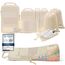 8 Teilige Compression Packing Cubes, Koffer Organizer Kompression PackwüRfel Packtaschen FüR Backpack Rucksack Reisen Organizer Beige