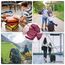 Koffer Organizer Set, 10 Stück Packing Cubes for Suitcase Travel Accessories Kofferorganizer Set Kleidertaschen Packwürfel Kosmetik Travel Organizer Packtaschen für Koffer-Burgunderrot