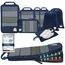 8 Teilige Compression Packing Cubes, Koffer Organizer Kompression PackwüRfel Packtaschen FüR Backpack Rucksack Reisen Organizer Blau