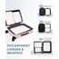 ECOHUB 6 Teilige Koffer Organizer Kompression Set, Netzgewebe Ultraleichte Packtaschen für Rucksack, Recycelt Packwürfel Kompression für Handgepäck, Packing Cubes Reise, Patent Angemeldet(Dunkelblau)