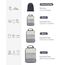 ECOHUB 6 Teilige Koffer Organizer Kompression Set, Netzgewebe Ultraleichte Packtaschen für Rucksack, Recycelt Packwürfel Kompression für Handgepäck, Packing Cubes Reise, Patent Angemeldet(Grau)