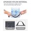 ECOHUB 6 Teilige Koffer Organizer Kompression Set, Netzgewebe Ultraleichte Packtaschen für Rucksack, Recycelt Packwürfel Kompression für Handgepäck, Packing Cubes Reise, Patent Angemeldet(Grau)