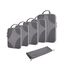 BAGSMART Packing Cubes Compression 6 Stück, Rucksack Koffer Organizer Packtaschen, Reise Kompressionsbeutel Wasserdicht Packwürfel Kompression, Travel Essentials Kofferorganizer