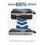 BAGSMART Packing Cubes Compression 6 Stück, Rucksack Koffer Organizer Packtaschen, Reise Kompressionsbeutel Wasserdicht Packwürfel Kompression, Travel Essentials Kofferorganizer