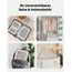 ECOHUB 7 Teilig Koffer Organizer Set, Packing Cubes mit Reißverschluss, Recyceltes PET Packwürfel Set, Packtaschen für Koffer, Organizer Koffer für Urlaub und Reisen, Reise Organizer Set (Beige)