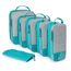 BAGSMART Kleidertaschen Set 6 Teilig packtaschen Kompression Packwürfel Set mit Wäschesack für Rucksack,reise organizer,Koffer Organizer auf Travel