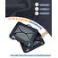 ECOHUB 7 Teilig Koffer Organizer Set, Packing Cubes mit Reißverschluss, Recyceltes PET Packwürfel Set, Packtaschen für Koffer, Organizer Koffer für Urlaub und Reisen, Reise Organizer Set (Dunkelblau)