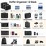 Chijoo 12 teiliges Koffer Organizer Set (Schwarz) – Packing Cubes Set, Packwürfel, Reise Gadget